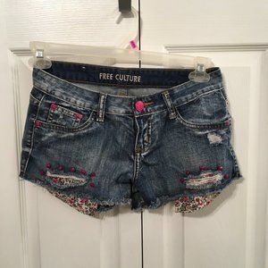 Free Culture Denim Shorts